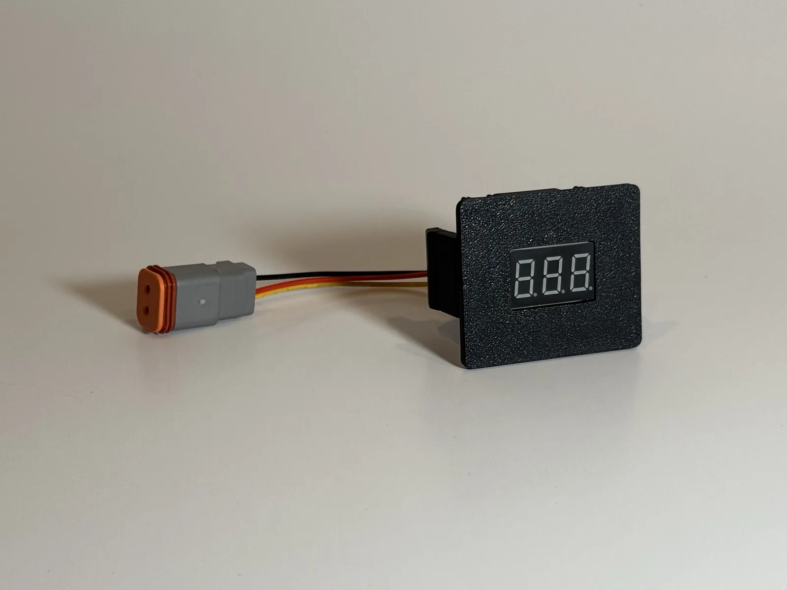 240SX S13 Coin Tray Voltage Display — photo 1
